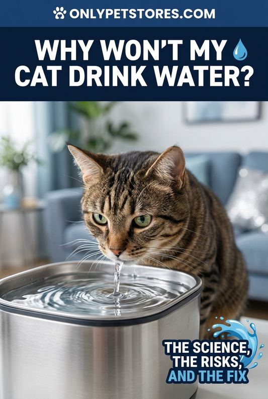 Why Won't My Cat Drink Water - E-Book Cover